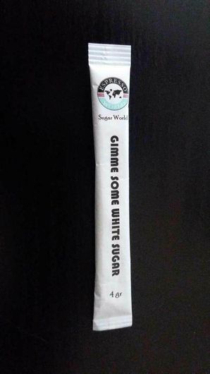 Ζάχαρη Espresso World Λευκή σε φακελάκια stick 1000τμχ