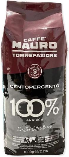 Καφές Caffe Mauro Espresso Centopercento Arabica σε Κόκκους 1000gr