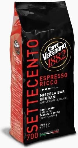 Καφές Caffe Vergo 1882 Espresso Ricco Blend σε Κόκκους 1000gr