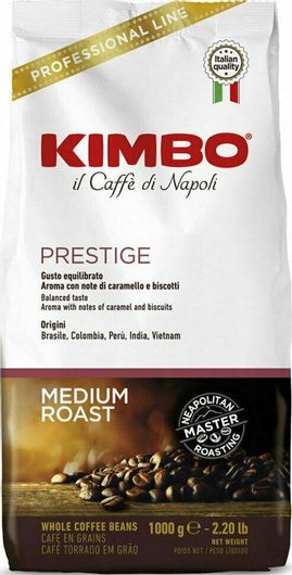 Καφές Kimbo Espresso Prestige Arabica σε Κόκκους 1000gr