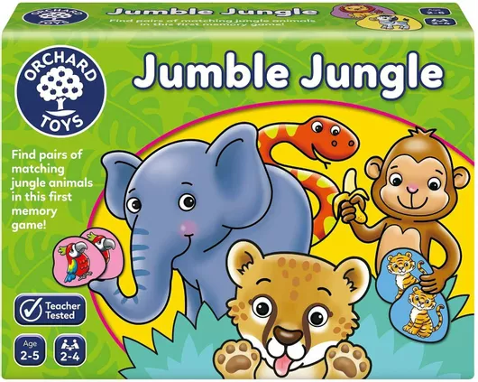 Επιτραπέζιο Παιχνίδι Orchard Toys ORCH107 Ζούγκλα Ζούγκλα για 2+ Ετών 