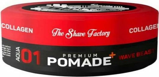 Πομάδα Μαλλιών Shaving Factory με Κολλαγόνο για Δυνατό Κράτημα 01 150ml