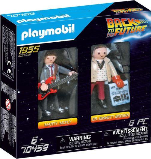 Playmobil Back to the Future Marty Mcfly and Dr. Emmet Brown για 6+ Ετών #70459