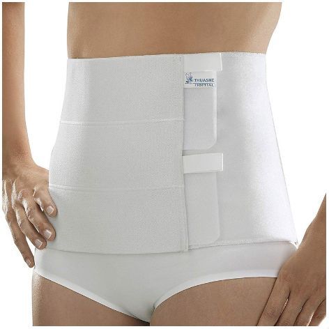 Ζώνη Κοιλίας Thuasne 1390 Hopital Μετεγχειρητική 30.5cm No3 Άσπρο