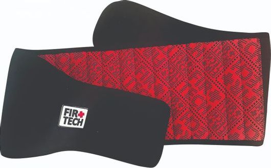 Ορθοπεδική Ζώνη Μέσης/Ισχίου/Πλάτης Firtech 91499 Νανοτεχνολογίας με 6 Μπανέλες L Μαύρο/Κόκκινο