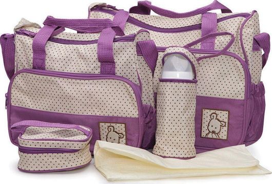 Τσάντα Αλλαξιέρα Cangaroo Stella Ώμου & Χειρός Μοβ