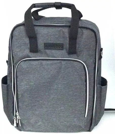 Τσάντα Αλλαξιέρα Kikka Boo Ivy Ώμου & Χειρός Σκούρο Γκρι