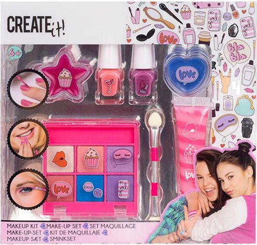 Παιχνίδι Μακιγιάζ Create It! 429757 Καλλυντικά Ροζ Λιλά