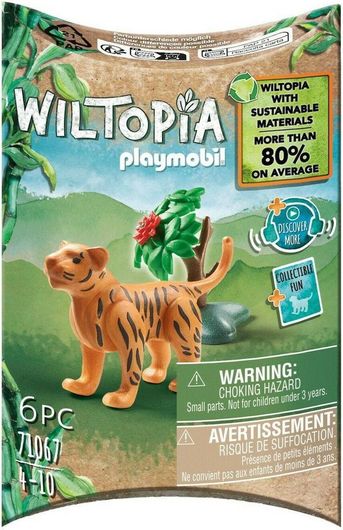 Playmobil Wiltopia Μωρό Τίγρης για 4+ Ετών #71067