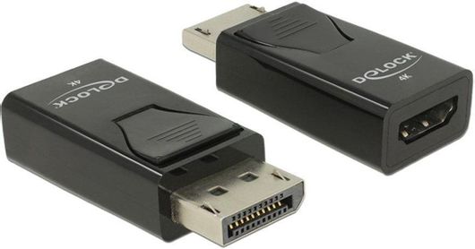 DeLock Μετατροπέας DisplayPort male σε HDMI female 66234