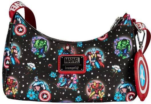 Παιδική Τσάντα Loungefly Avengers για Αγόρι Μαύρο