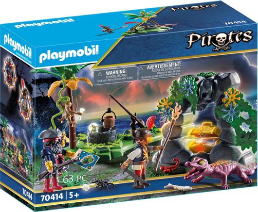 Playmobil Pirates Κρυσφήγετο Πειρατών για 5+ Ετών #70414