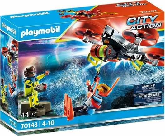 Playmobil City Action Diver Rescue With Rescue Drone για 4+ Ετών