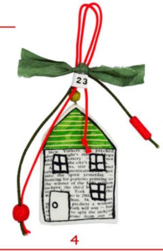 Γούρι Δανιηλίδη Σπίτι 6x3.5cm