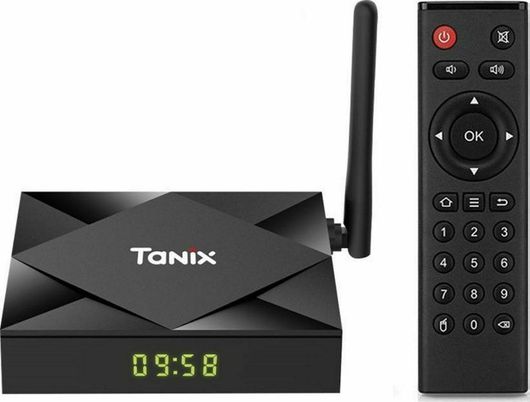 Tanix TV Box TX6s 8K UHD με WiFi USB 2.0 4GB RAM & 64GB Αποθηκευτικό Χώρο με Λειτουργικό Android 10.0