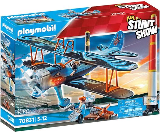 Playmobil Stunt Show Phoenix Biplane για 5+ Ετών #70831
