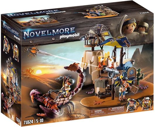 Playmobil Novelmore Sal'ahari Sands Μυστική Βάση με Γιγάντιο Σκορπιό για 5+ Ετών #71024