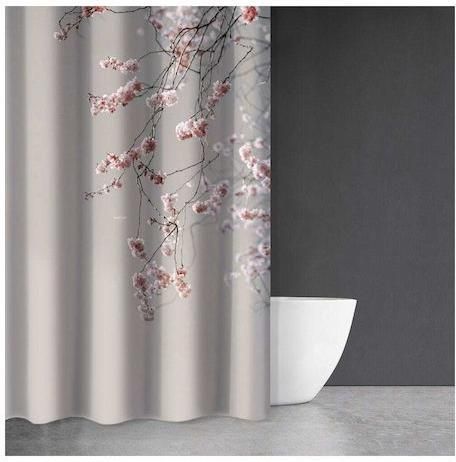 Κουρτίνα Μπάνιου Saint Clair Zen Body Des 813 180x200cm Γκρι