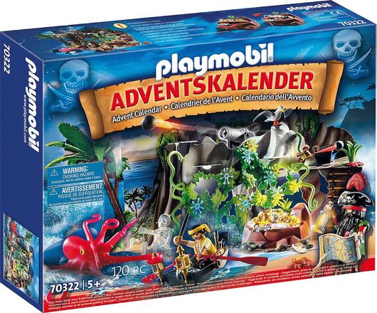 Playmobil Christmas Pirate Cove Treasure Hunt for the Advent για 5+ Ετών
