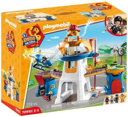 Playmobil Duck On Call Αρχηγείο για 3+ Ετών #70910