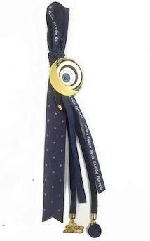 Γούρι για το Σπίτι 791145-11 Κρεμαστό Μάτι Υφασμάτινο Μπλε