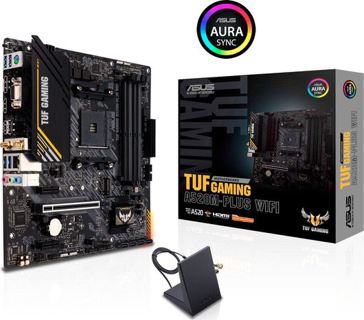 Μητρική Κάρτα Asus TUF Gaming A520M-Plus WiFi Micro ATX με AMD AM4 Socket