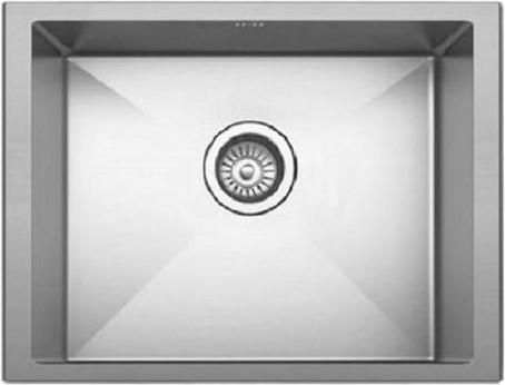 Νεροχύτης Karag BL 786 Ένθετος Inox Σατινέ 59x44cm Ασημί