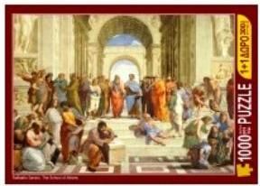 Puzzle Η Σχολή των Αθηνών 2D 1000 Κομμάτια