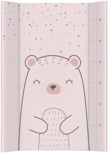 Αλλαξιέρα Kikka Boo Bear With Me από Πλαστικό 80x50cm Ροζ