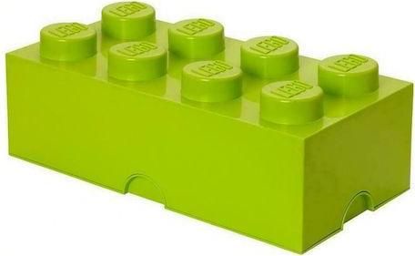 Κουτί Αποθήκευσης Lego Πλαστικό 8-Stud 50x25x17cm Ανοιχτό Πράσινο