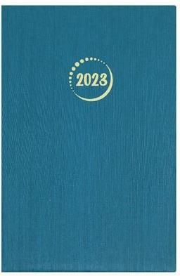 Ekdosis Ημερήσια Ατζέντα 2023 Kasmir Γαλάζιο 17x24cm