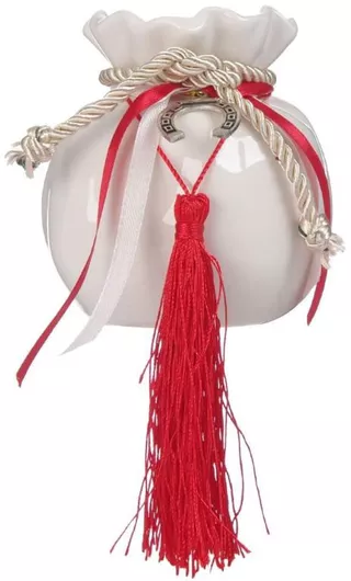 Γούρι Πέταλο με Πουγκί 10cm