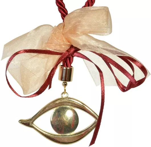 Γούρι Μάτι Κρεμαστό με Κορδόνι 11cm