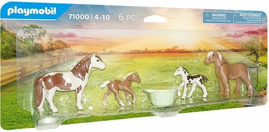 Playmobil Country 2 Ισλανδικά Άλογα με Πουλάρι για 4-10 ετών