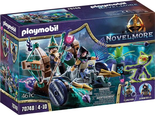 Playmobil Novelmore Άμαξα με Κυνηγό Τεράτων για 4-10 Eτών