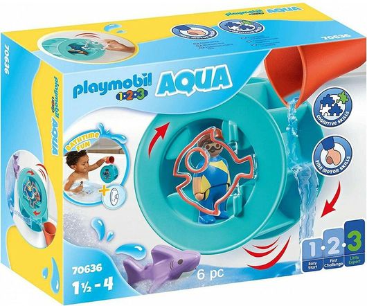 Playmobil 123 Νερόμηλος με Καρχαριάκι για 18+ Μηνών #70636
