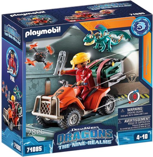 Playmobil Dragons The Nine Realms - Phil για 4-10 ετών