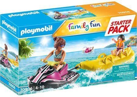 Playmobil Family Fun Starter Pack Aqua Scooter Φουσκωτή Μπανάνα 4+ Ετών #70906  