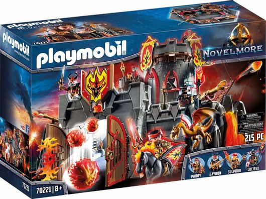 Playmobil Novelmore Φρούριο Ιπποτών του Μπέρναμ για 8+ Ετών #70221