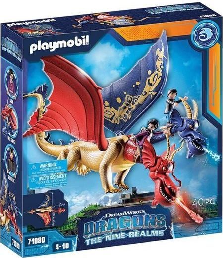 Playmobil Dragons The Nine Realms οι Wu Wei με την Jun 4+ Ετών #71080 