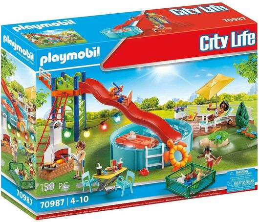 Playmobil City Life Πάρτυ στην Πισίνα για 4+ Ετών #70987