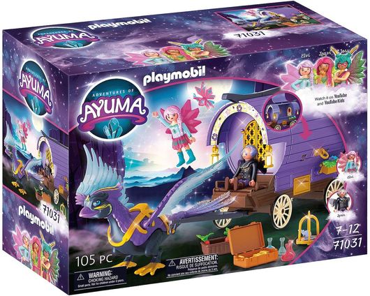 Playmobil Ayuma Νεραϊδοάμαξα Με Πουλί Φοίνικας για 7+ Ετών #71031