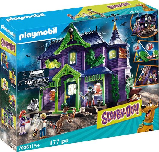 Playmobil Scooby-Doo Περιπέτεια στο Στοιχειωμένο Σπίτι για 5+ Ετών #70361