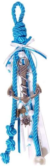 Γούρι Royal Art Collection 16255 Άγκυρα με Σχοινί Μπλε/Λευκό