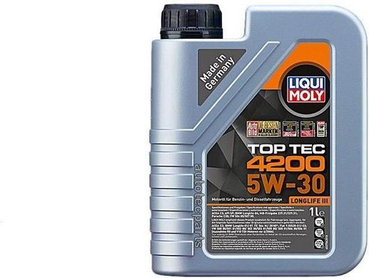 Λάδι Αυτοκινήτου Liqui Moly Top Tec 4200 5W-30 C3 για Κινητήρες Diesel 1lt