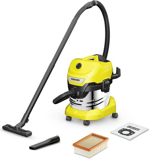 Σκούπα Υγρών/Στερεών Karcher  WD 4 S V-20/5/22 1000W με Κάδο 20lt