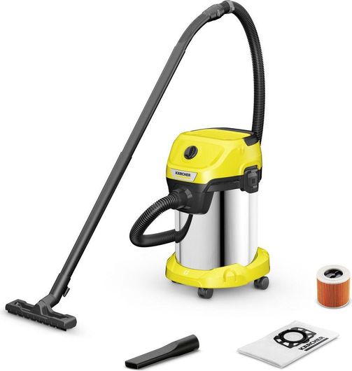 Σκούπα Υγρών/Στερεών Karcher WD3 S V-19/4/20 1000W με Κάδο 19lt