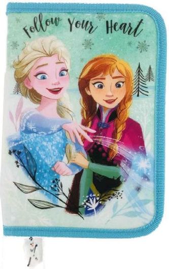 Frozen Κασετίνα με 1 Θήκη Πολύχρωμη