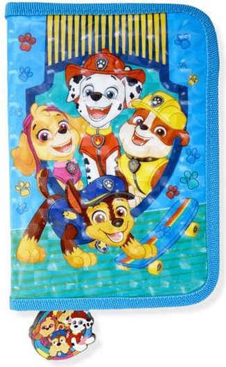 Κασετίνα Setino Paw Patrol 20.5x3.5x14cm Μπλε