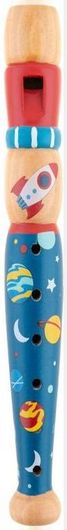 Μουσικό Παιχνίδι Stephen Joseph Ξύλινη Φλογέρα Space για 3+ Ετών